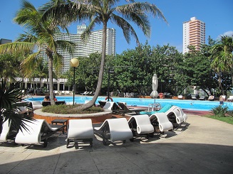 Swimmingpool im Hotel Nacional